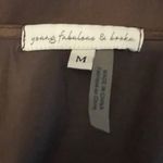 Young Fabulous and Broke Young Fabulous Broke Jameson Mini Dress Chocolate Size M Photo 6