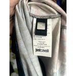 Just Cavalli  Geometric Mini Dress Womens Size Medium Blue Black Motif Photo 13