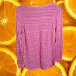 Lauren by Ralph Lauren Women's Pink Cable Photo 3