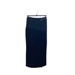 Max & Mabel Velvet Wrap Maxi Skirt Black Size M Vintage Size M Photo 1