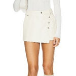 Free People  Wynne Vegan Skirt in Bone Size Medium Photo 0
