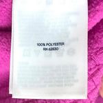 Lands' End Grid Waffle Fleece Jacket Pink XL Lightweight Preppy Gorpcore Full Zip Photo 9