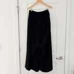 Boden Fluid Wide Leg Culotte Relaxed 14 Long Black Photo 4