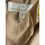 Dress the Population  Dress Size S NEW Francesca Embroidered Lace A-Line Yellow Photo 7