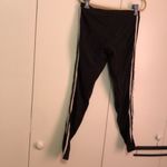 Adidas  Women’s Medium Black/White Leggings Photo 2
