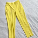 Topshop cigarette yellow suit trousers Photo 4