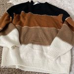 Angashion Multi colored soft sweater Photo 0