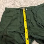 House of Harlow 1960 Milo Tencel Straight Leg Pants Army Green‎ Size Medium Green Photo 6