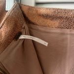 Free People  Suede Gold Fleck Mini Skirt Photo 4