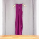 Super down Darla Midi Dress in the color Sangria Photo 9
