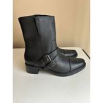 Harley Davidson Women's Jerilyn Double Buckle Motorcycle Boot D84754 Size 9.5 Black Photo 5