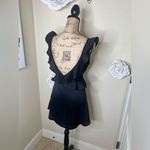 Hello Molly NTM:  Sold Out Online Black Ruffled Halifax Mini Dress in Sz Small Photo 11