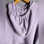 Aritzia  TNA Cozy Fleece Boyfriend Cropped Hoodie Size 1. Photo 7