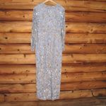 Mac Duggal  93939 Womens High Neck Long Sleeve Embellished Column Gown Dress Photo 10