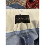 Talbots Hampshire Ankle Pant Womens 16W Light Blue Career Office Lunch Mature Photo 3