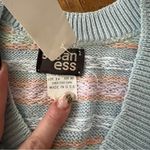 NWT Vintage Susan Ess sweater vest size M Blue Size M Photo 4