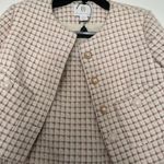House of Harlow NWT  1960 Houndstooth Cream Tweed Jacket + Skort 2 Piece Set Sz S Photo 1