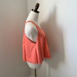 Apiece Apart Meta Tank Womens Coral 6 Cotton Cropped Sleeveless EUC Photo 5