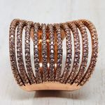 SWAROVSKI crystal* 18K GP cocktail rings size approx 7.5, NWOT Photo 6