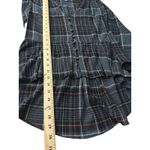 Veronica Beard  Plaid Peplum Button Bodice 6 Wool Blouse Shirt Top Women's #Z7-5 Photo 7