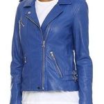 Rebecca Taylor washed leather motorcycle jacket Photo 0