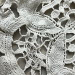 American Eagle  Sheer Crochet Lace Blouse Women’s M Boho Coastal Beach Ethereal Photo 10