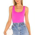 Only Hearts Revolve -  - Delicious‎ Tank Bodysuit in French Rose Photo 0