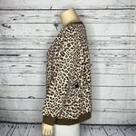 INC International Concepts NWT 4X Brown Pink Cheetah Animal Print Sweatshirt Top Photo 1