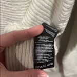 Kuhl  Solace Turtleneck Merino Wool Blend Sweater in Natural Size Large Photo 3