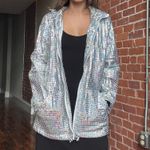 Haoduoyi Reflective/ Shimmer Hooded Jacket Photo 0