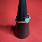 Bomb Party RBP8580 “Dream And Do” Lab Grown Opal on Rhodium Size 10 Ring NWT Blue Photo 1