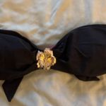 Zaful Bikini Top  Black Bandeau Photo 0