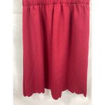 Crescent STITCH FIX Carisma burgundy scallop dress Photo 1