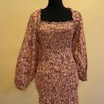 Free People ✨SALE Apricot Combo Floral Smock It To Me Mini Dress Size M NWOT Photo 9
