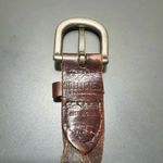 Hollister Braided Brown Leather Belt Photo 4