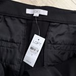 Loft NWT  Devin Tie Waist Slim Dress Pants | Black | 12 Photo 6