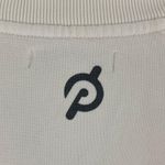 Spiritual Gangster x PELOTON White Rainbow Fuzzy Cropped Long Sleeve Pullover Photo 9