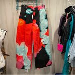 Cute NWT bubblegum trousers The Kit wide flare leg pockets high rise organic Pink Size 12 Photo 7