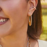 Kendra Scott NWT Pavé Hoop Earrings Photo 3