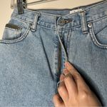 Calvin Klein Vintage Denim Blue Women's Shorts high waisted 4 90s Photo 2