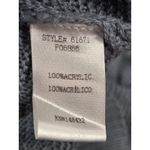 Be cool  Crewneck Knit Medium Blue Tunic Long Sleeve Sweater Women's Large Photo 1