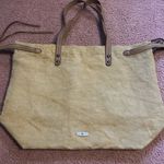 Lucky Brand Denim Arrow-Head Tote Shoulder Bag Large Photo 1