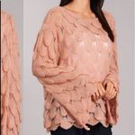 Lightweight Fish Scale Sweater Pink Size undefined Photo 5