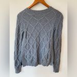 margaret o'leary Margaret O’Leary gray cable knit sweater Size Small Photo 1