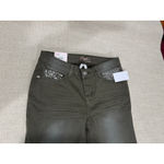Candie's  NWT‎ Olive colored jegging with jewels beaded Photo 8