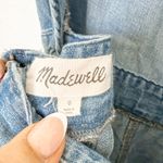 Madewell Denim Apron Bow-Back Lightweight Cropped Jumpsuit Size 0 Photo 9