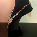 Amrita Singh  Turquoise Noah’s Ark statement necklace.Lobster clasp. NWT. Photo 3