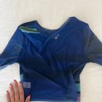 Le lis Mesh Long Sleeve Crop Top Photo 5