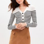 The Loft  Twill Cargo Wrap Skirt Photo 0