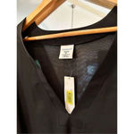 Westbound  Beach High Low Cover Up Black XL NWT Photo 3